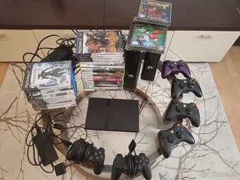 Playstation 2 X box 2ks a hry vela
