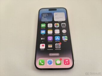 apple iphone 14 PRO 256gb Silver / Batéria 100%