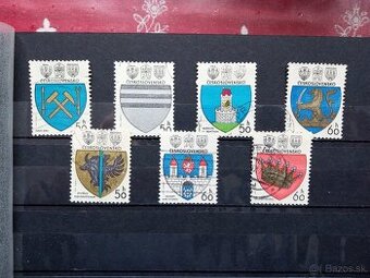 Poštové známky č.669 - ČSSR - erby