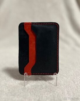 Handmade minimalistická peňaženka z pravej talianskej kože