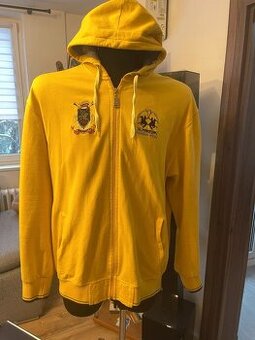 La Martina Mikina so zipsom a kapucňpu