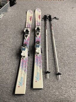 juniorské lyže volkl cica 130 + palicky
