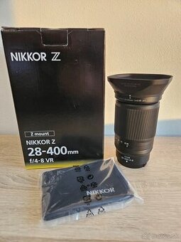 NIKON Z 28-400 mm f/4-8 VR, v záruke do 02/2027