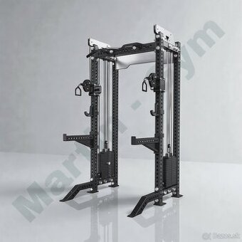 Half rack s protismernými kladkami