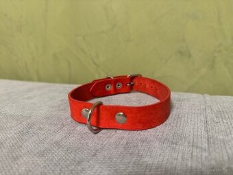 Obojok pre psa z pravej talianskej kože