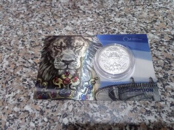 Česky lev 2oz 999AG