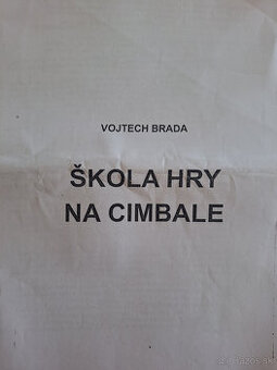 Cimbal učebnica hry.. autor Brada
