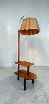 Retro lampa so stolíkom