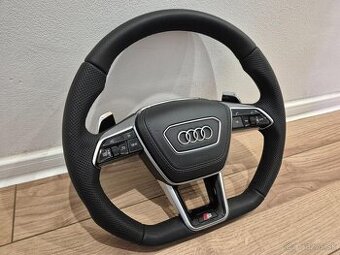 KOZENY VOLANT AUDI ZREZANY S PADLAMI AIRBAGOM