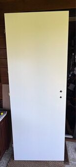 Dvere biele interiérové + zárubna, 70 plné