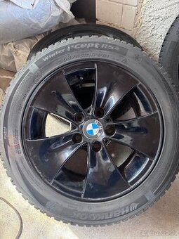 BMW hlinikové disky+zimné pneu