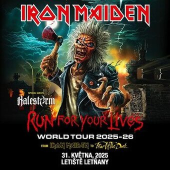 Iron Maiden 31.5.2025 Praha