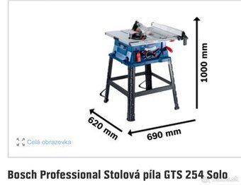 Stolova pila Bosch