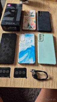 Samsung galaxy S21 +príslušenstvo - 1