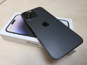 iPhone 14 Pro Max 256GB Space Black - TOP stav
