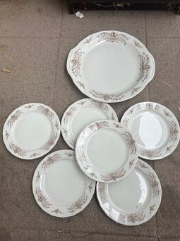 Epiag DF krasna tanierova sada kvety misa a 6 tanierrov