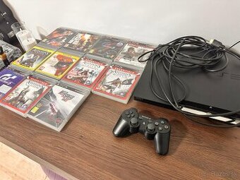 🎮 PlayStation 3 + 11 hier + ovládač