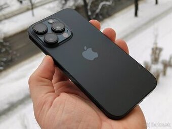 Apple iPhone 16 Pro 256GB Black, nový, komplet, záruka 12/27