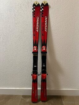 detské lyže Atomic, dĺžka 118 cm, s viazaním