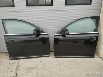 Predám komplet predné dvere na Audi A6 c6 2009 model čierne