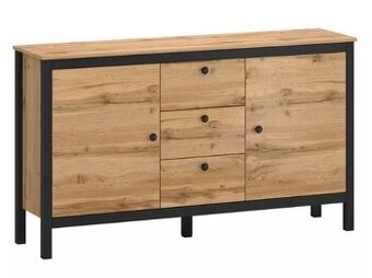 Predám komodu Palmer E dub wotan čierna