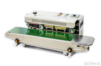 Priebežná zváračka sáčkov a fólií s tlačou a dopravníkom