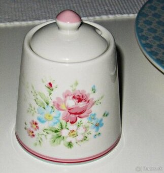 Cukornička Green Gate, porcelán