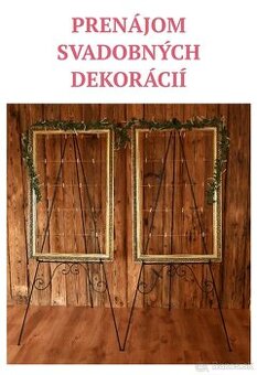 Stojany na zasadací poriadok /fotografie na prenájom