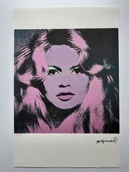 Andy Warhol  –  Brigitte Bardot