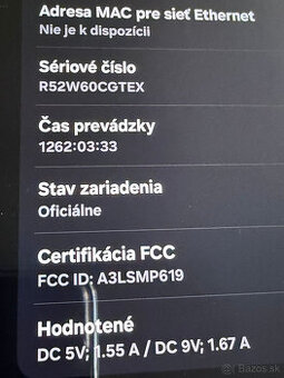 Samsung Galaxy Tab S6 Lite (SM-P619)– minimálne používaný +