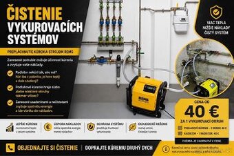 Čistenie vykurovacích systémov