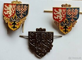 Čapicové odznaky hradnej stráže Českej republiky