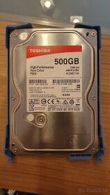 500 GB 3.5" SATA HDD Toshiba HDWD105 nepoužívaný