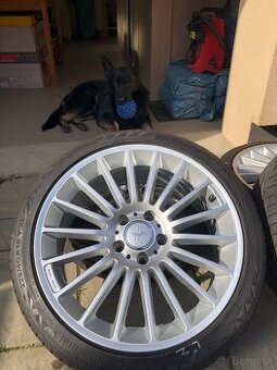 KESKIN KT15 hliníkové disky 8x18 5x112 ET30/45 strieborné