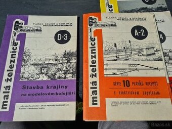Malá železnice publikace plánky modelárstvo vlaky
