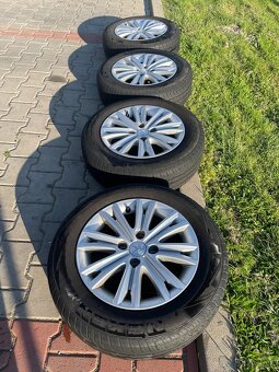 Alu disky Peugeot HARVEY 15" + Nexen pneu 185/66R15 DOT 492
