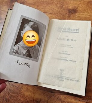 Mein kampf, porcelán Luftwaffe wehrmacht