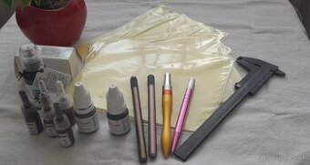 Súprava Microblading PMU plus prigmenty a cvičiace podložky