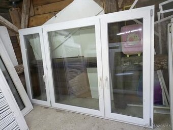 Predám plastove okno 235 x 155 cm
