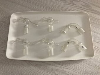 Laboratórne sklo - dávkovače, spojky
