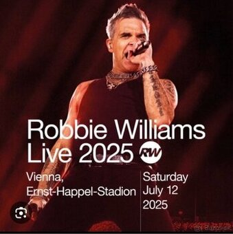 Robbie Williams Vídeň 12.7. - 2x sezení