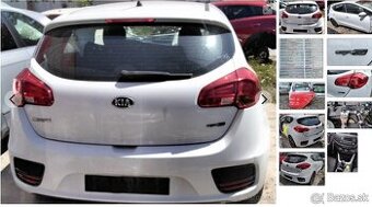 KIA CEED 1.4 CRDI 2015 Predám DVERD, MOTOR, PREVODOVKA 6 rýc