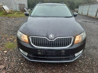Rozpredam Skoda Octavia 3 1,6tdi 77kw farba cierna LF9R