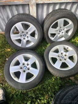 ❄️zimné 4ks alu disky orig. Škoda 5x112 r16 6mm ❄️205/55 r16
