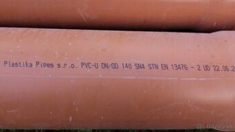 Kanalizačné rúry DN140/1000