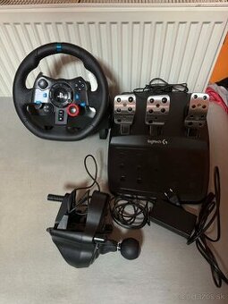Predávam Logitech G29 aj s radiacou pákou