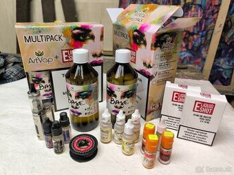 baza na miesanie vlastnych liquidov + prichute