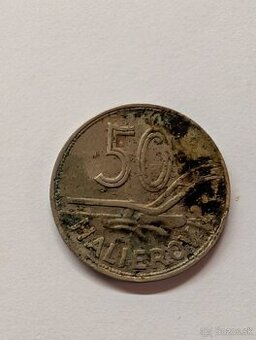 Predám mincu Slovenský Štát 50 halier rok 1940