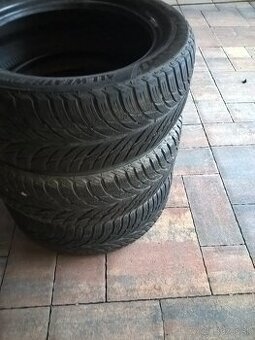 3 ks ZIMNÉ 195/50 R15 82H MATADOR 2019 cca 7 mm LEN 25-€/kus