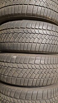 Predám 4ks jazdené zimné 225/50r18-99H Continental SSR